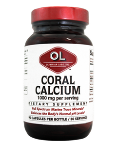 Coral Calcium 1 G By Olympian Labs - 90 CP