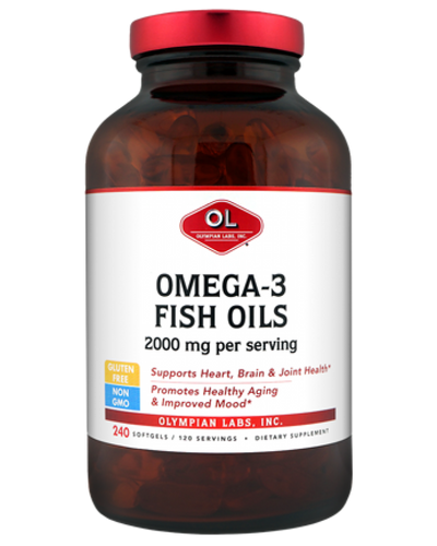 Omega 3 Fish Oils 2 G By Olympian Labs - 240 SG