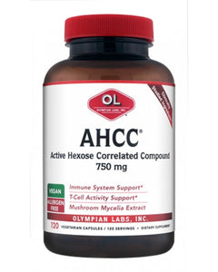 Ahcc 750 Mg By Olympian Labs - 120 Capsules