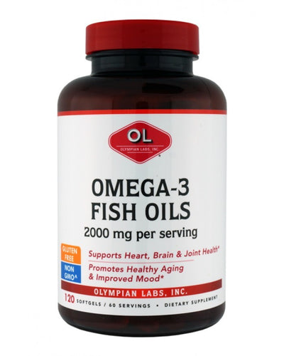 Omega 3 Fish Oils 2 G By Olympian Labs - 120 SG