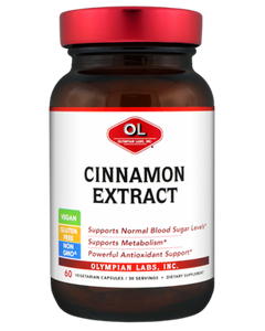 Cinnamon Extract 500 Mg By Olympian Labs - 60 Capsules