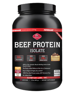 PSN Beef Protein 24 g By Olympian Labs - 2 LB