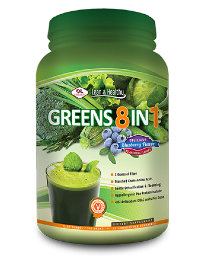 Greens Protein 8 & 1  15 G By Olympian Labs - 730 GM