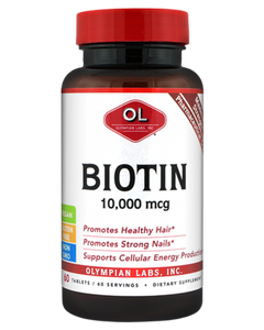 Biotin 10000 mcg ( 10mg ) by Olympian Labs 60 capsules