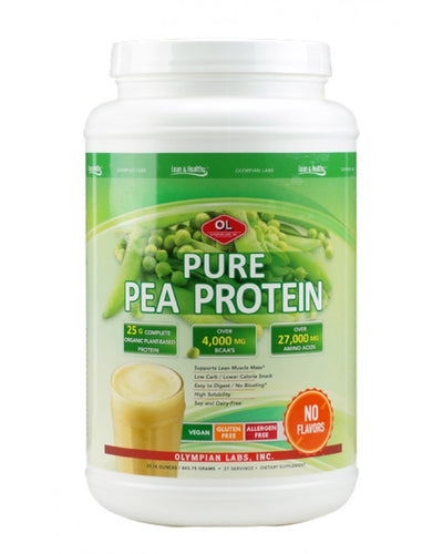 Pea Protein- Unflavored By Olympian Labs - 843 GM