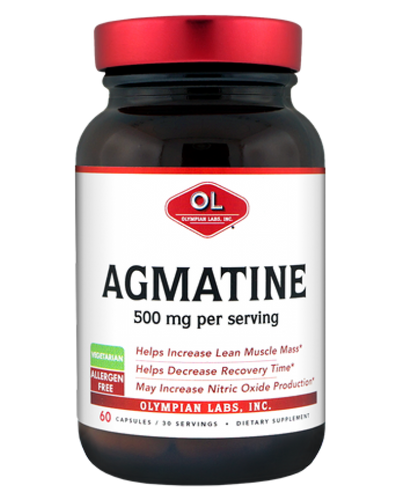 Agmatine Sulfate 500 Mg By Olympian Labs - 60 Capsules