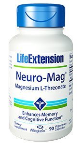 Neuro-Mag® Magnesium L-Threonate By Life Extension 90 VCaps