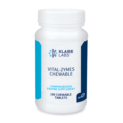 Vital-Zymes Chewable by Klaire Labs 180 tablets