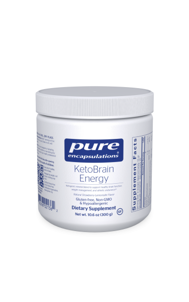 KetoBrain Energy by Pure Encapsulations 300g