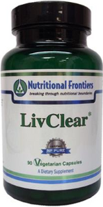 LivClear by Nutritional Frontiers 90 Vege Capsules