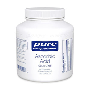 Ascorbic Acid 1 gram 250's - 250 capsules by Pure Encapsulations