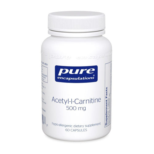 Acetyl-l-Carnitine 500 mg - 60 capsules by Pure Encapsulations