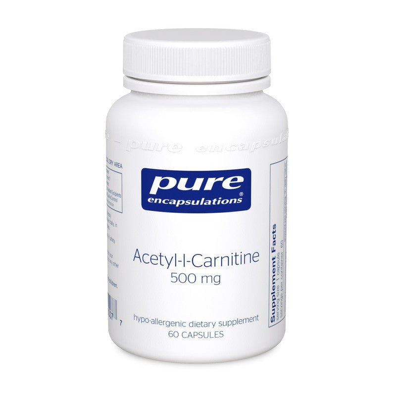 Acetyl-l-Carnitine 500 mg - 60 capsules by Pure Encapsulations