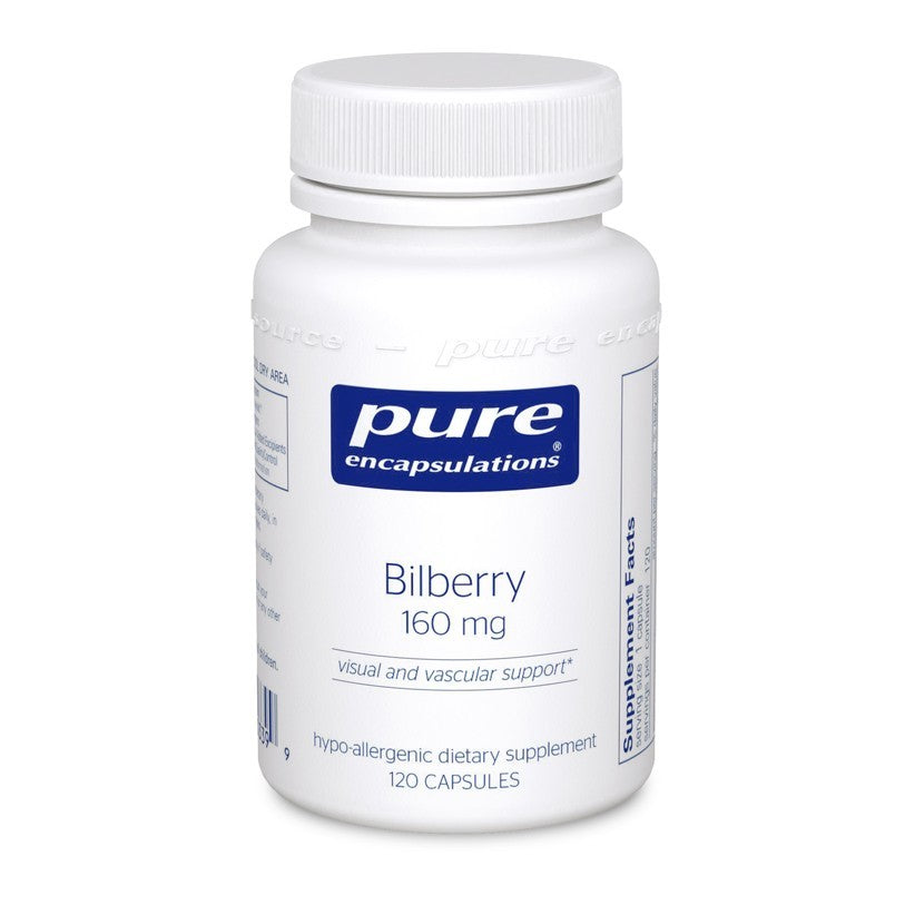 Bilberry 160 mg - 120 capsules by Pure Encapsulations