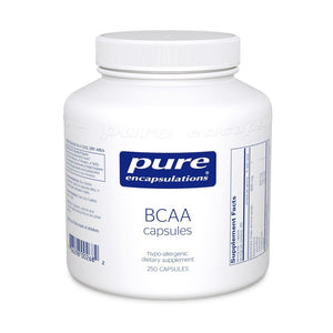 BCAA Capsules 250's - 250 capsules by Pure Encapsulations