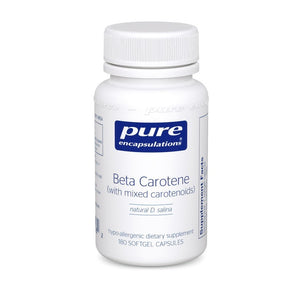 Beta Carotene 180's - 180 capsules by Pure Encapsulations