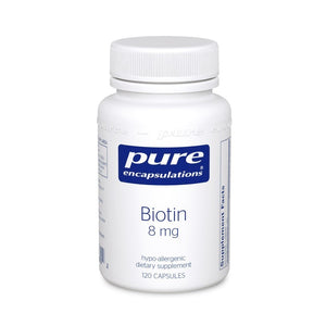 Biotin 8 mg. 60's by Pure Encapsulations 60 capsules