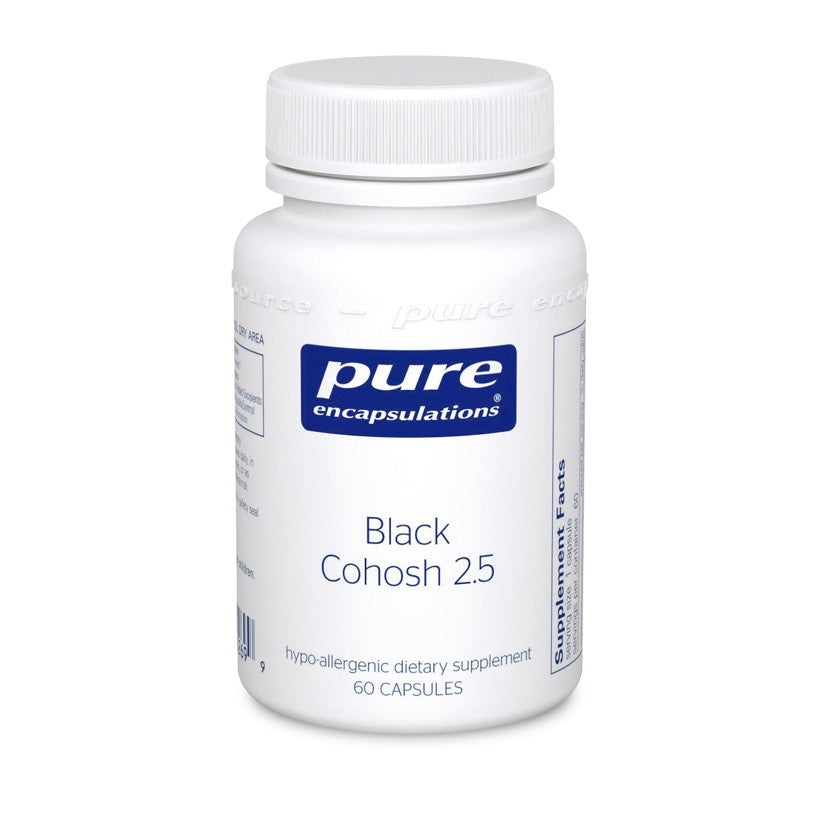 Black Cohosh 2.5 - 120's - 120 capsules by Pure Encapsulations