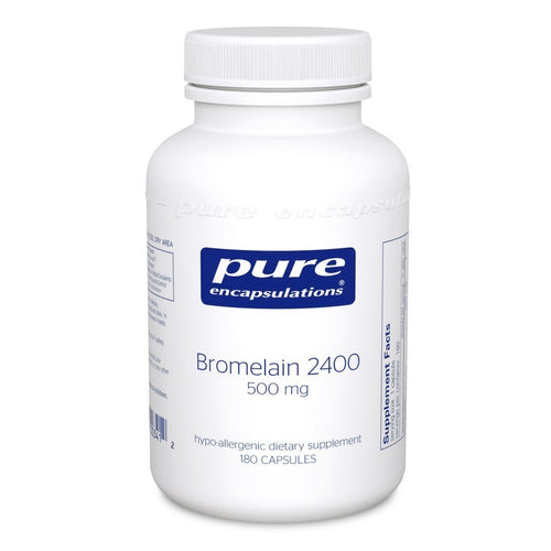 Bromelain 2400 500 mg. 180's - 180 capsules by Pure Encapsulations