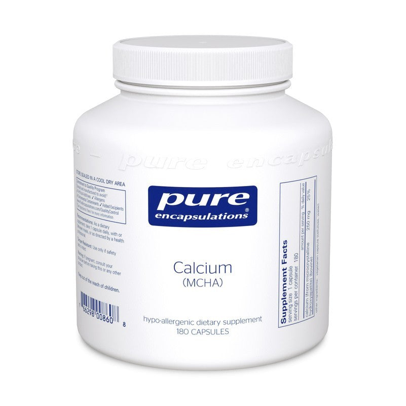 Calcium (MCHA) 180's - 180 capsules by Pure Encapsulations