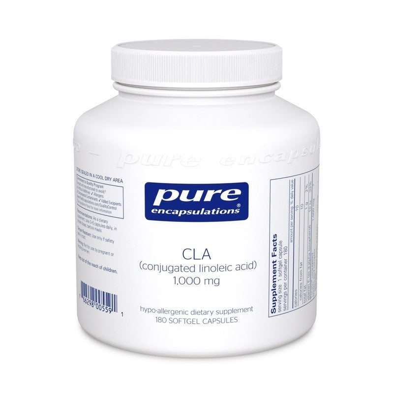 CLA (Conjugated Linoleic Acid) 1000 mg. 180's - 180 capsules by Pure Encapsulations