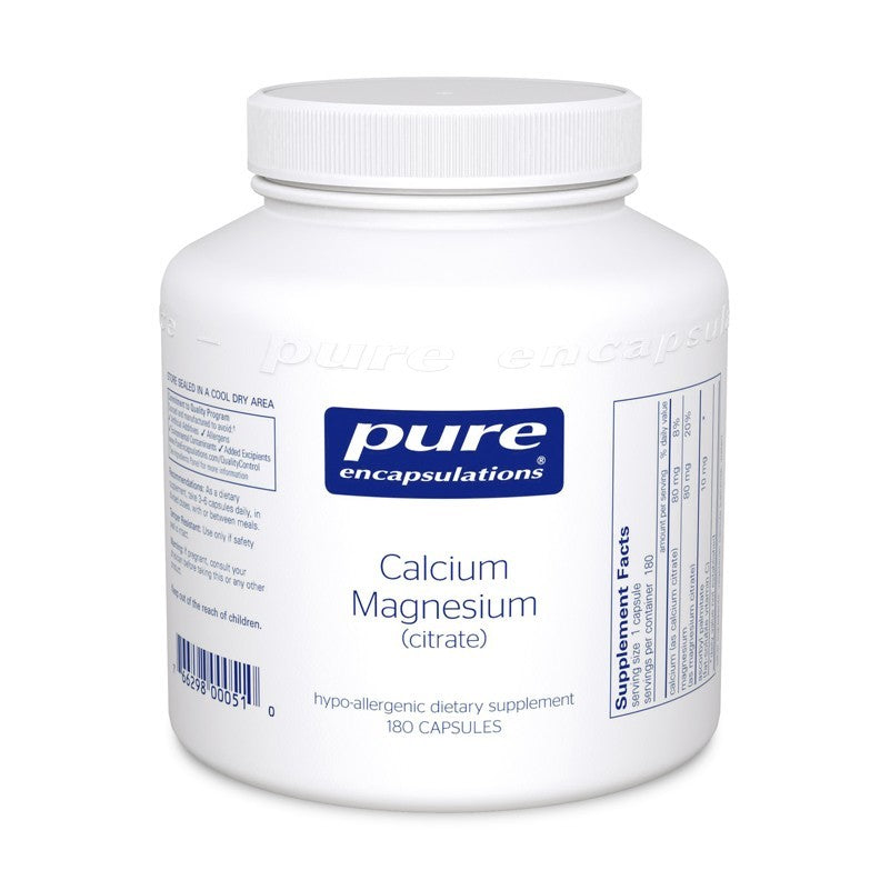 Calcium/Magnesium (citrate) 90's - 90 capsules by Pure Encapsulations