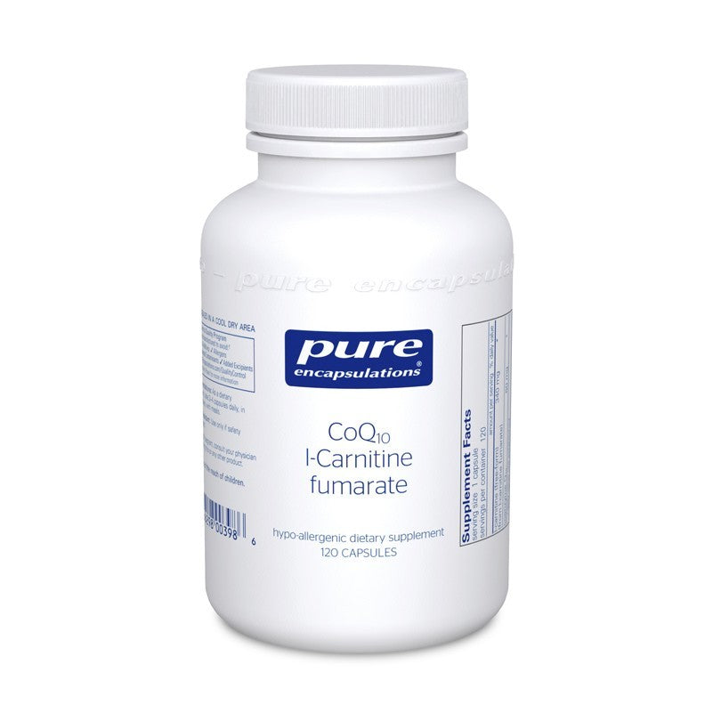 CoQ10 l-Carnitine Fumarate 120's - 120 capsules by Pure Encapsulations