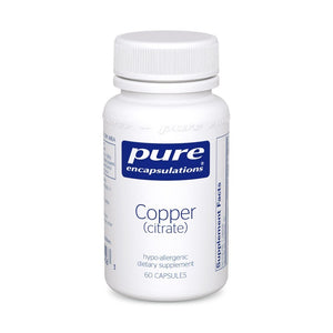 Copper ( citrate ) by Pure Encapsulations 60 capsules