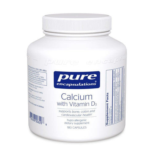 Calcium with Vitamin D3 180's - 180 capsules by Pure Encapsulations