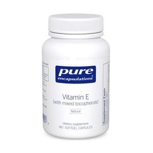 Vitamin E (with mixed tocopherols) 90's - 90 capsules by Pure Encapsulations