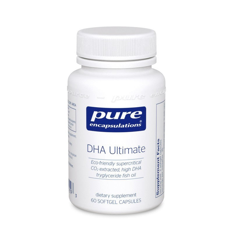 DHA Ultimate 60's - Fish Oil Special - 60 capsules by Pure Encapsulations