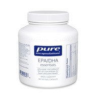 EPA/DHA Essentials (Fish Oil 1,000 mg) by Pure Encapsulations 180 softgel capsules (Best By Date: April 2020)