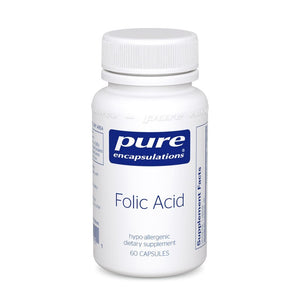 Folic Acid - 60 capsules by Pure Encapsulations