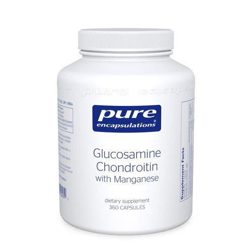 Glucosamine + Chondroitin with Manganese 360's - 360 capsules by Pure Encapsulations