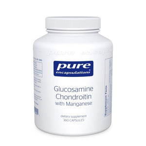 Glucosamine + Chondroitin with Manganese 360's - 360 capsules by Pure Encapsulations