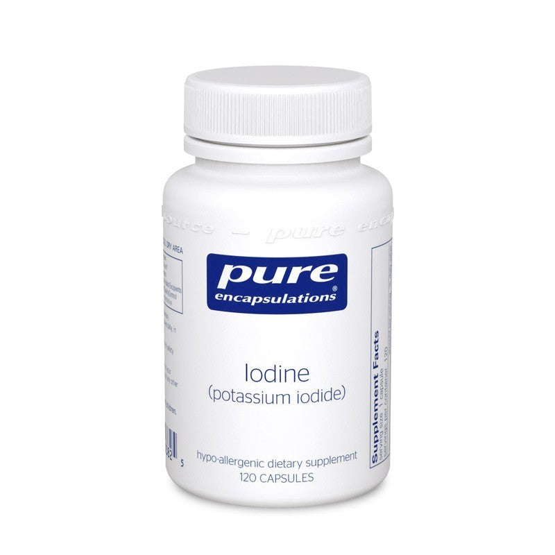 Iodine (potassium iodide) 120's - 120 capsules by Pure Encapsulations