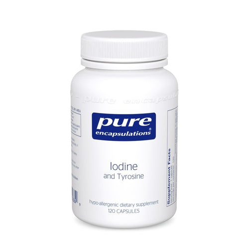 Iodine and Tyrosine 120's - 120 capsules by Pure Encapsulations