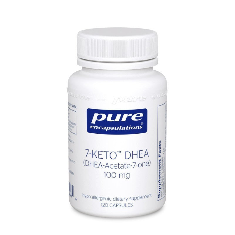7-KETO DHEA 100 mg. 60's - 60 capsules by Pure Encapsulations
