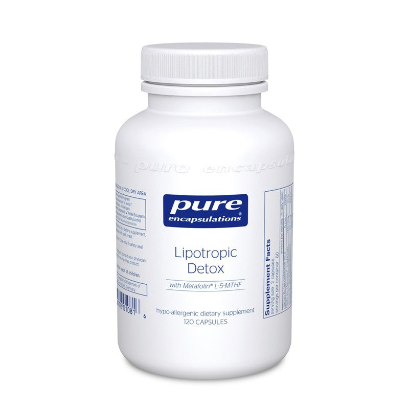 Lipotropic Detox - 120 capsules by Pure Encapsulations