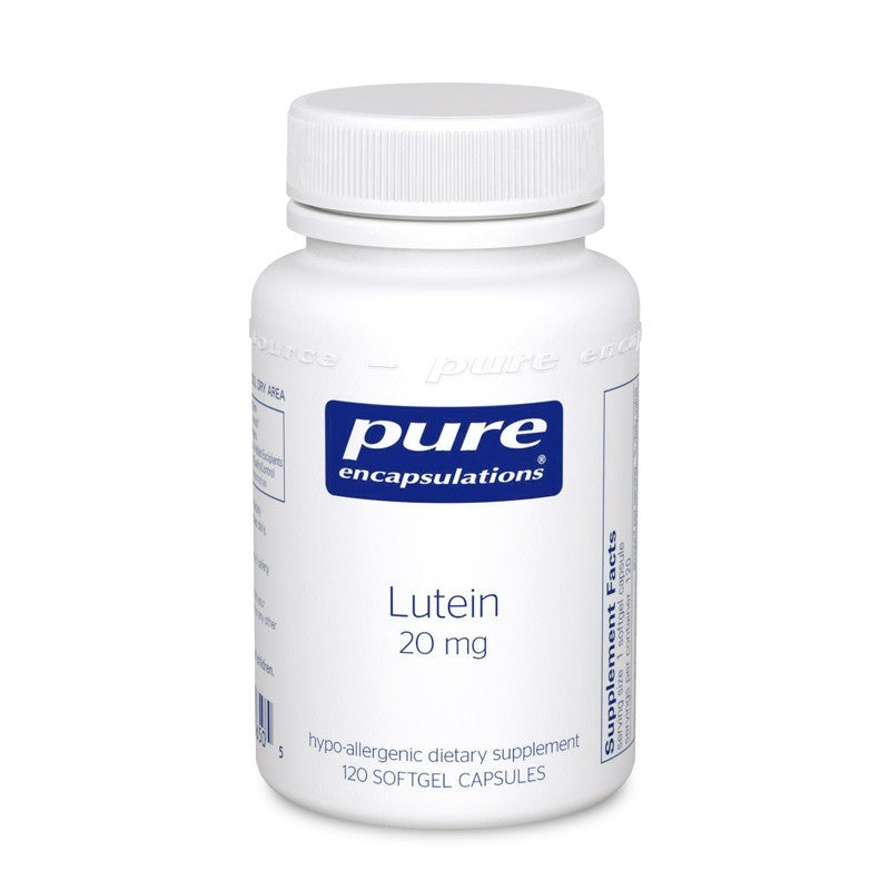 Lutein 20 mg. 60's - 60 capsules by Pure Encapsulations