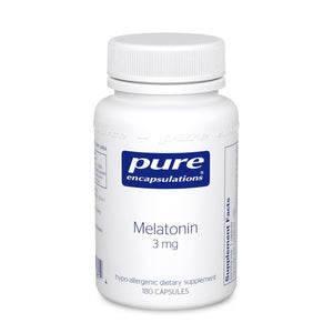 Melatonin 3 mg. 60's - 60 capsules by Pure Encapsulations