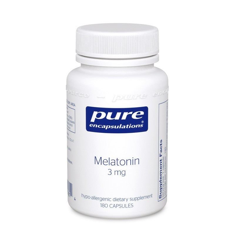 Melatonin 0.5 mg. 180's- 180 capsules by Pure Encapsulations