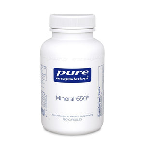 Mineral 650 - 180's - 180 capsules by Pure Encapsulations