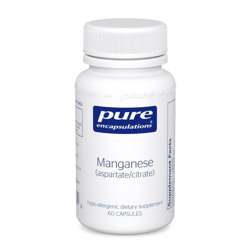 Manganese (aspartate/citrate) - 60 capsules by Pure Encapsulations