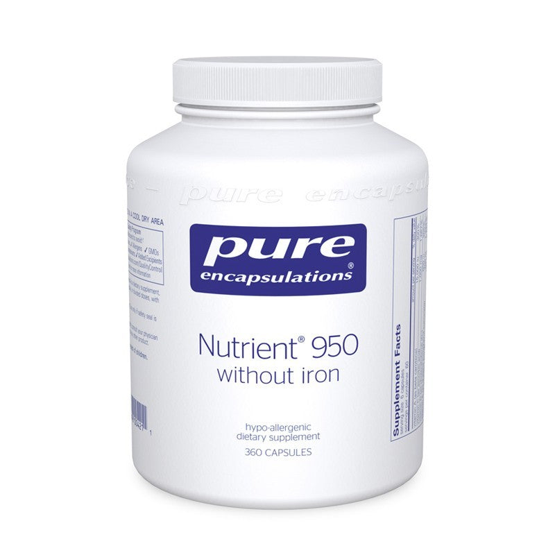 Nutrient 950® w/o Iron 180's - 180 capsules by Pure Encapsulations