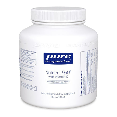 Nutrient 950® with Vitamin K - 180 capsules by Pure Encapsulations