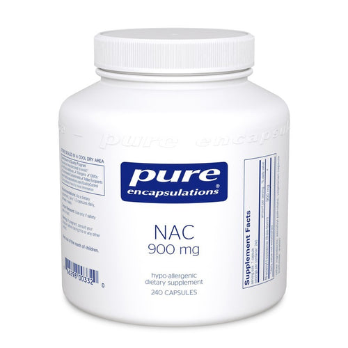 NAC (N-Acetyl-l-Cysteine) 900 mg. 240's - 240 capsules by Pure Encapsulations