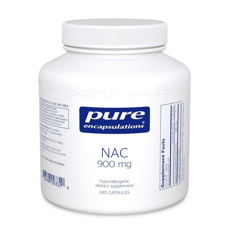 NAC (N-Acetyl-l-Cysteine) 600 mg. 180's - 180 capsules by Pure Encapsulations