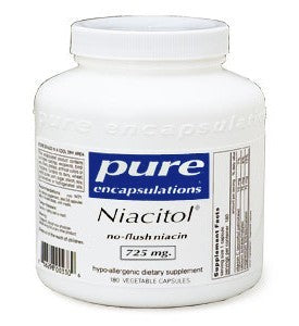 Niacitol 500 mg. 60's - 60 capsules by Pure Encapsulations