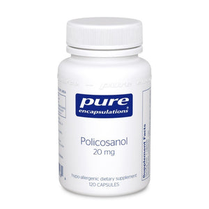 Policosanol 20 mg. by Pure Encapsulations- 120 capsules by Pure Encapsulations